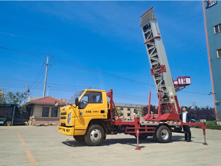 垦利县常年租赁32米云梯车